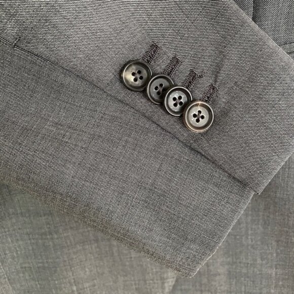 Sid Mashburn Kincaid No. 3 Suit, 54R, Dark Grey - Picture 4 of 7